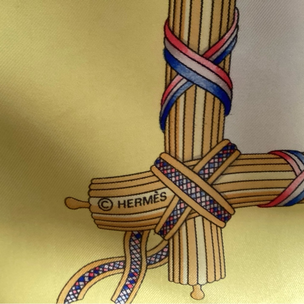 Hermes scarf “1789 “  by J. Metz - Picture 15 of 16